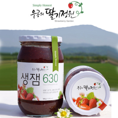 [굿파머스그룹]우공의딸기정원 생딸기잼 딸기함량 67% 540g 2개