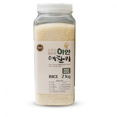 [이안한마음영농조합] 2022년 쌀 물맑은 상주 이안예찬미 백미2kg,