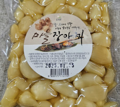 [두레원식품] 국내산 깐마늘장아찌 200g