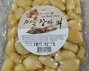 [두레원식품] 국내산 깐마늘장아찌 200g